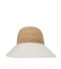 Beige Woven Summer Hat 1