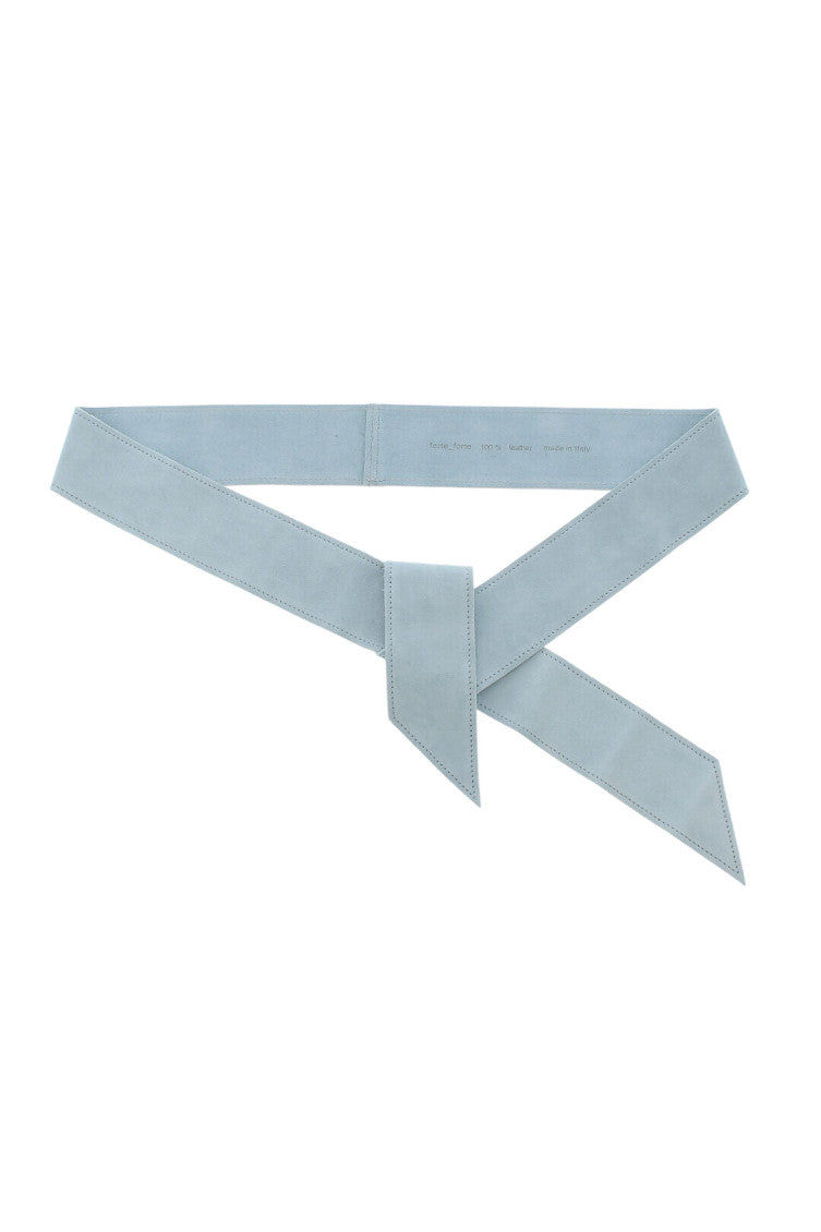 Sky Blue Solid Casual Belt 1