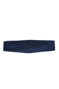 Dark Blue Solid Cummerbund Belt 1
