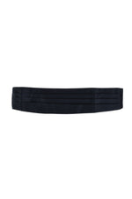 Navy Blue Solid Cummerbund Belt 1