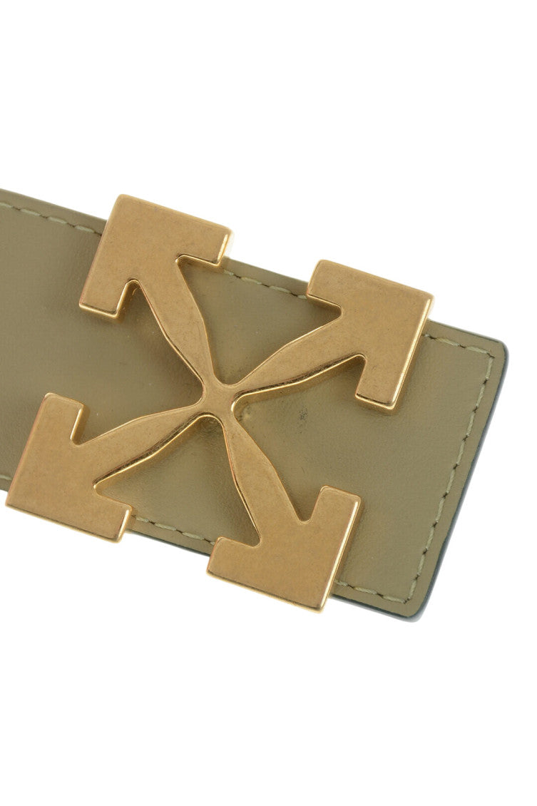 Light Green Reversible Buckle Belt 4