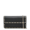 Black Rockstud Studded Wallet 1