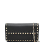 Black Rockstud Studded Wallet 1