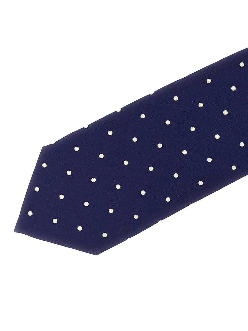 Blue Polka Dot Tie 3
