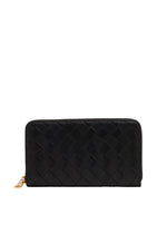 Black Quilted Wallet 1