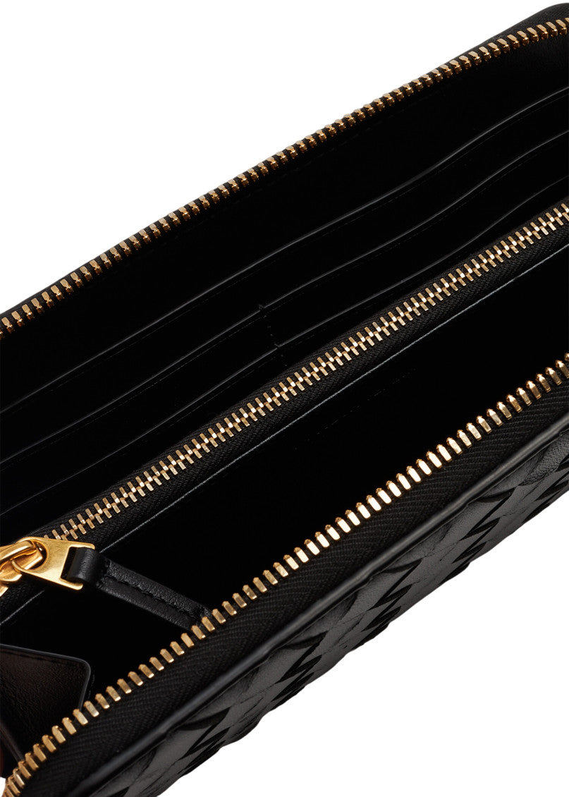 Black Quilted Wallet 3