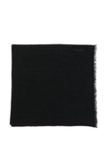 Black Textured Scarf 1