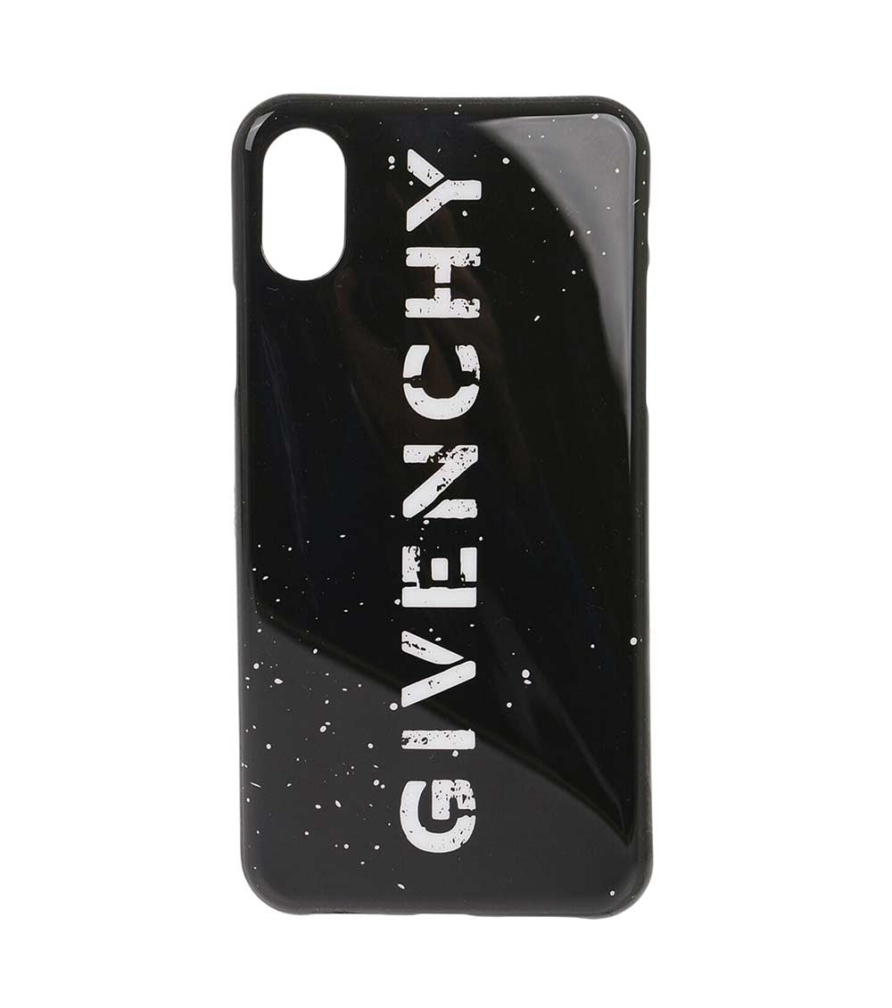 Black Logo iPhone X case 1