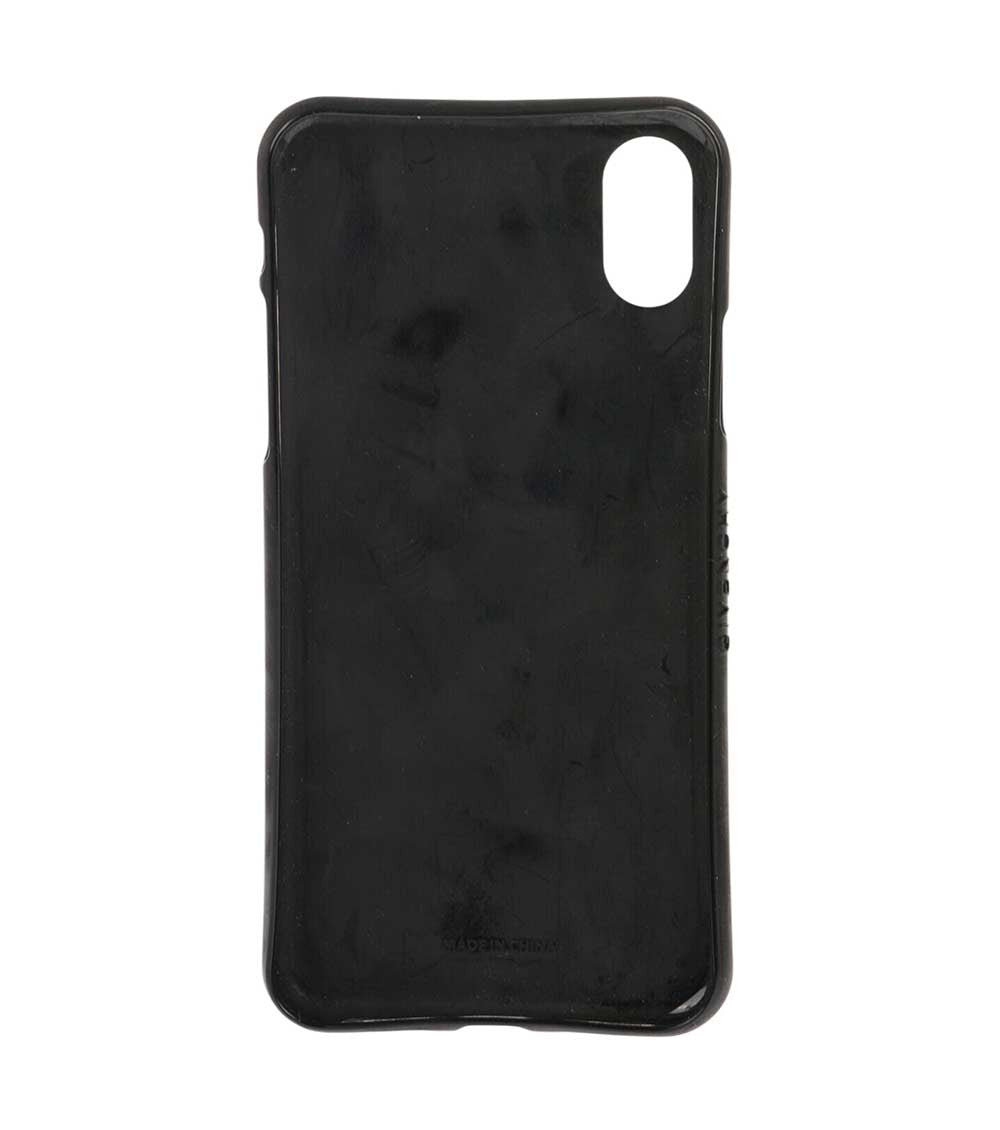 Black Logo iPhone X case 2
