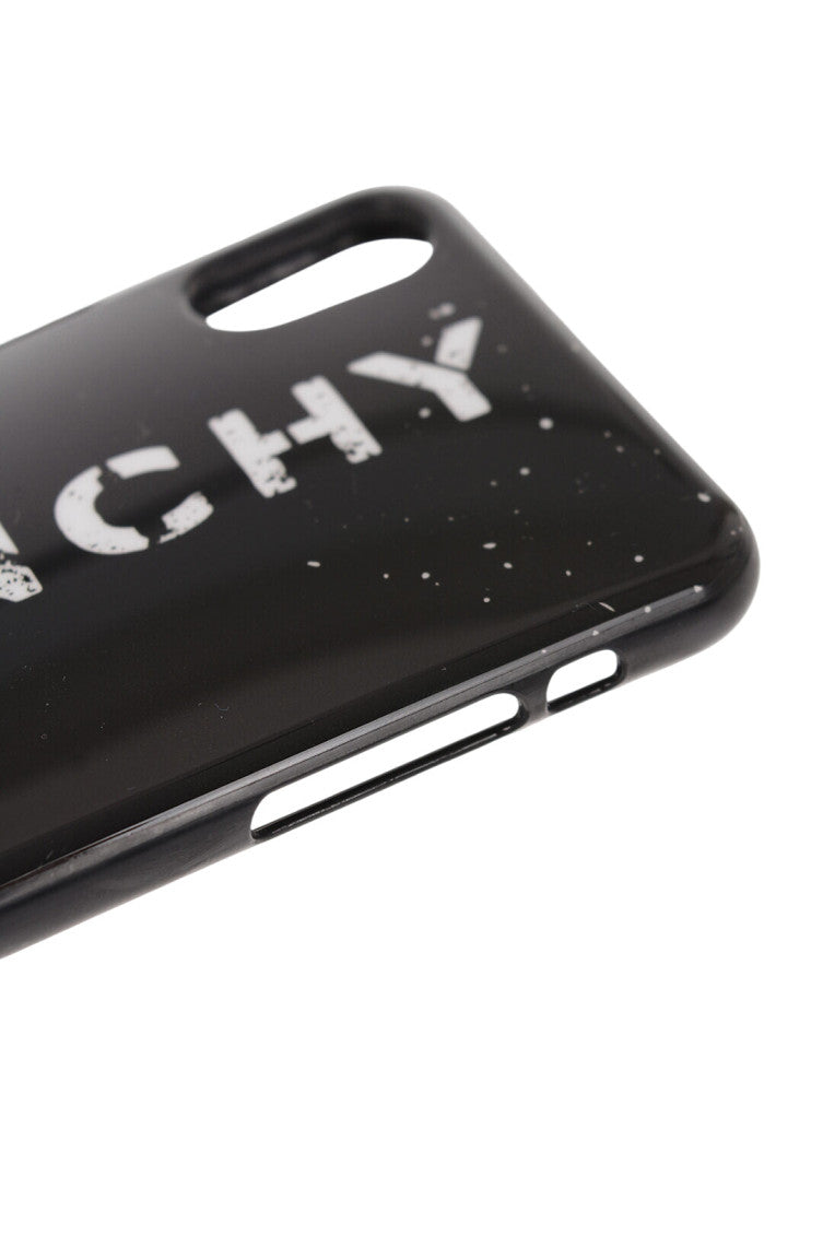 Black Logo iPhone X case 3