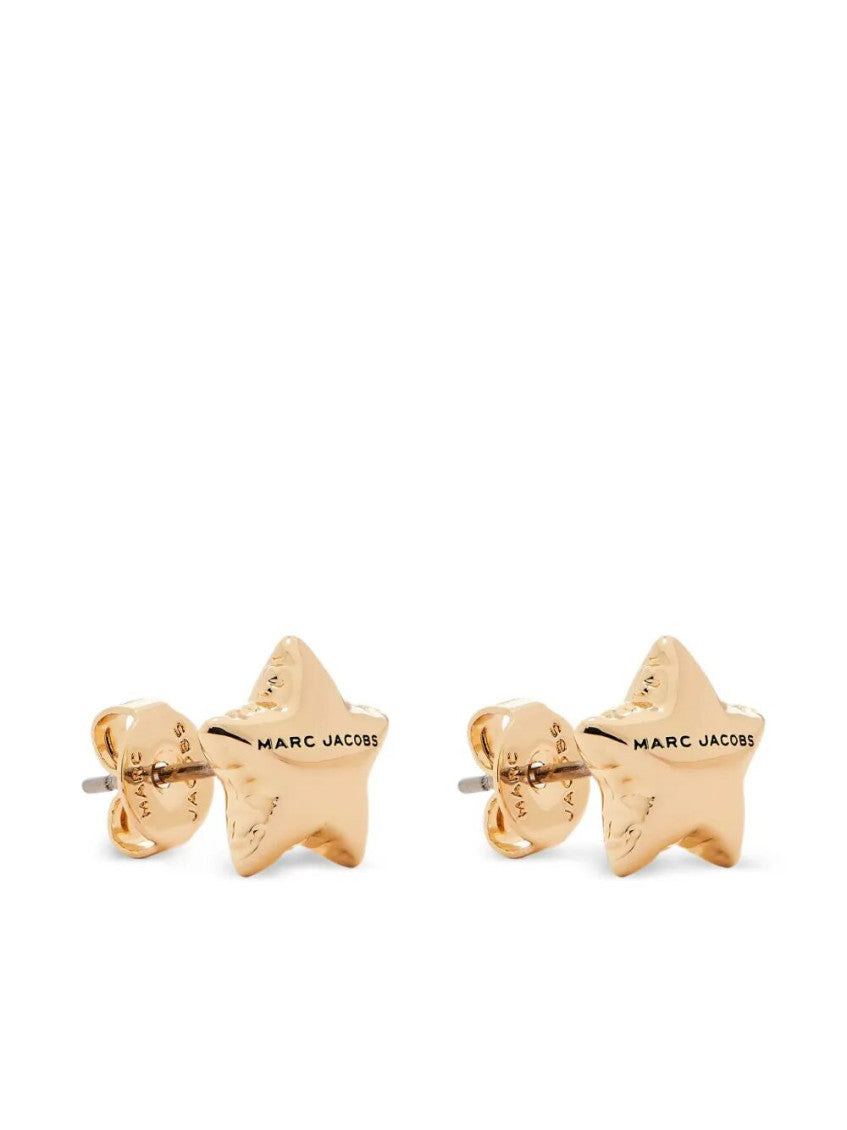 Golden The Star Balloon Earrings 2