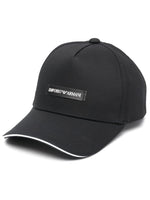 Black Logo Baseball Cap 1