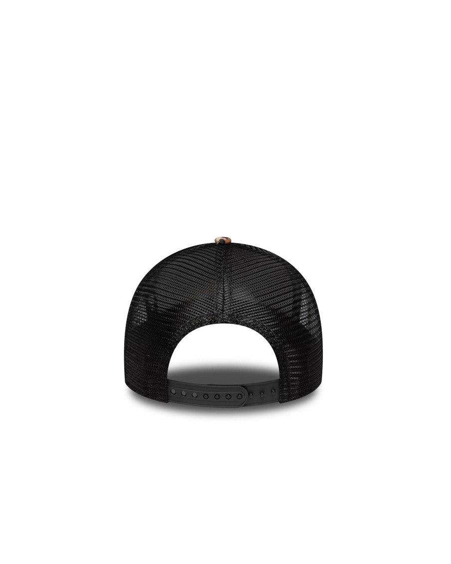 Brown Animal Print Baseball Hat 3