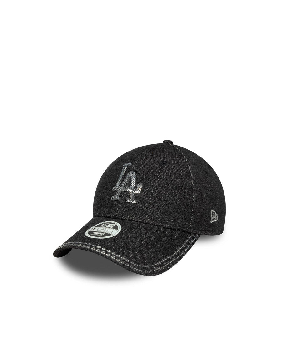 Black 9FORTY Logo Baseball Hat 2