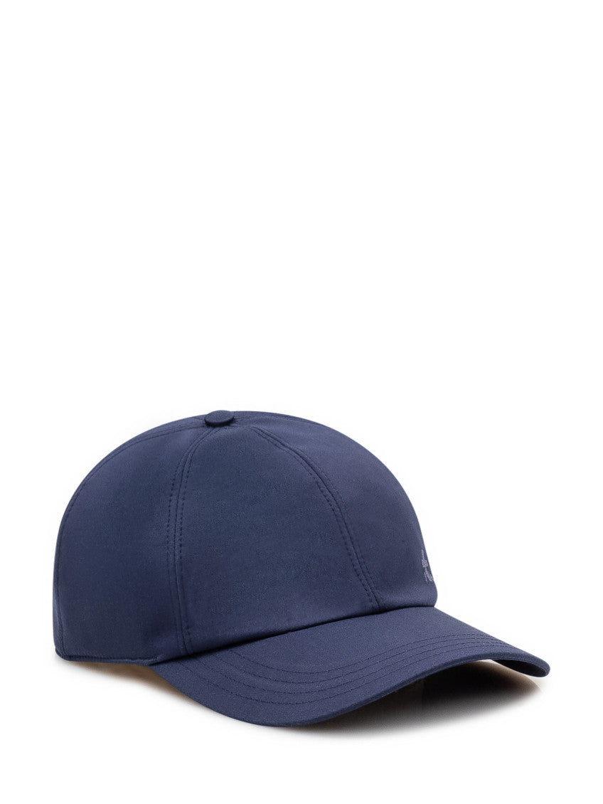 Blue Solid Logo Baseball Hat 2