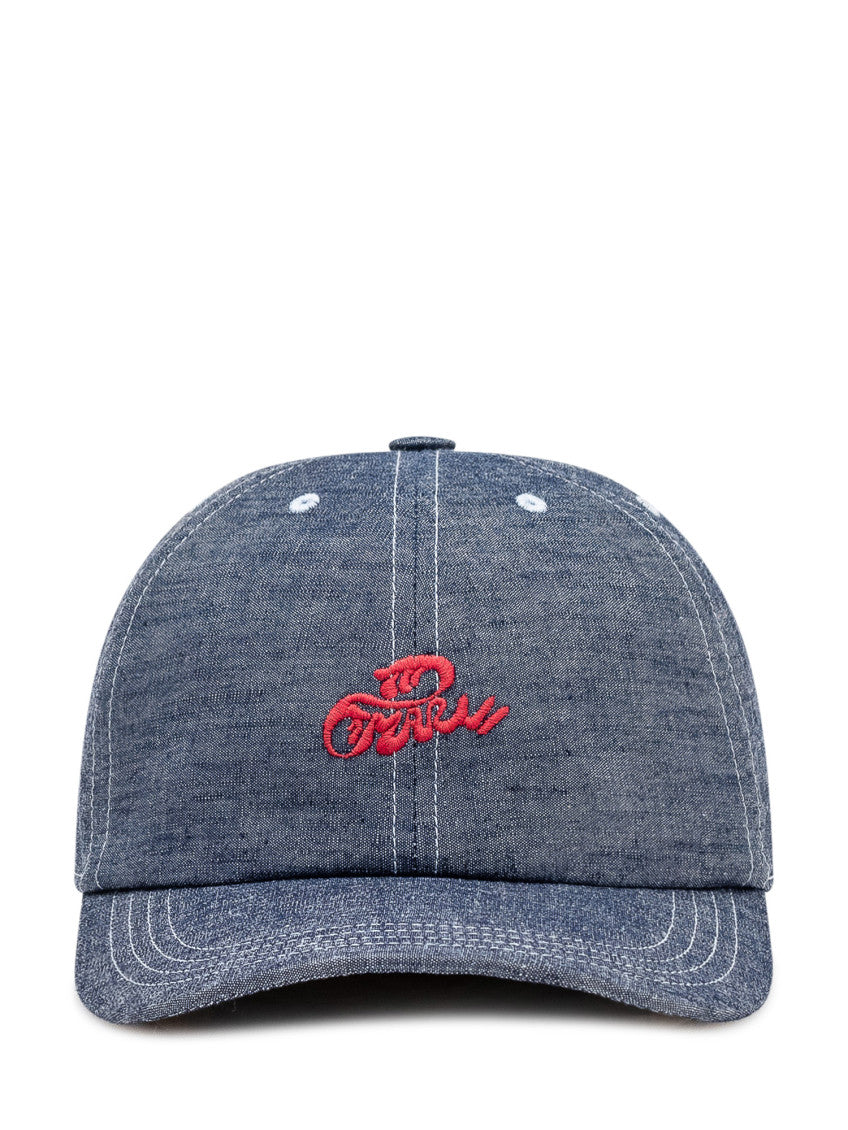 Blue Logo Baseball Hat 1