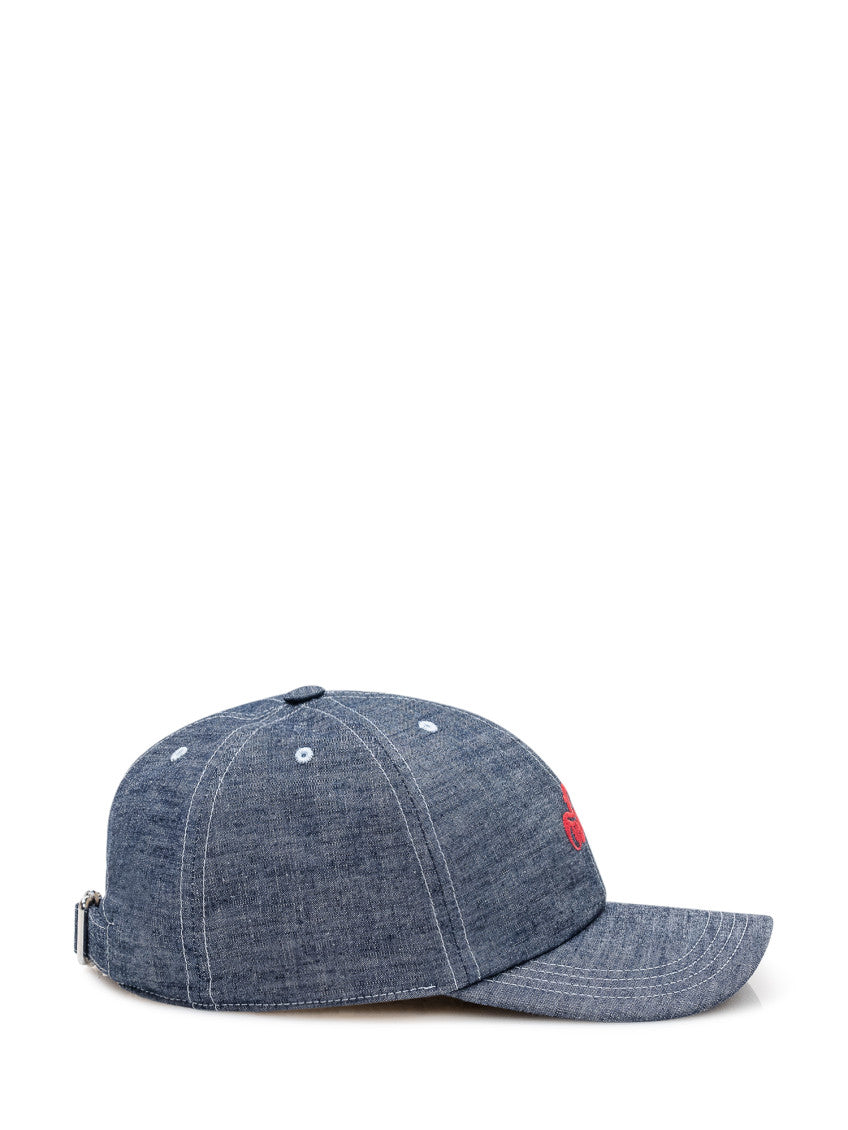 Blue Logo Baseball Hat 2