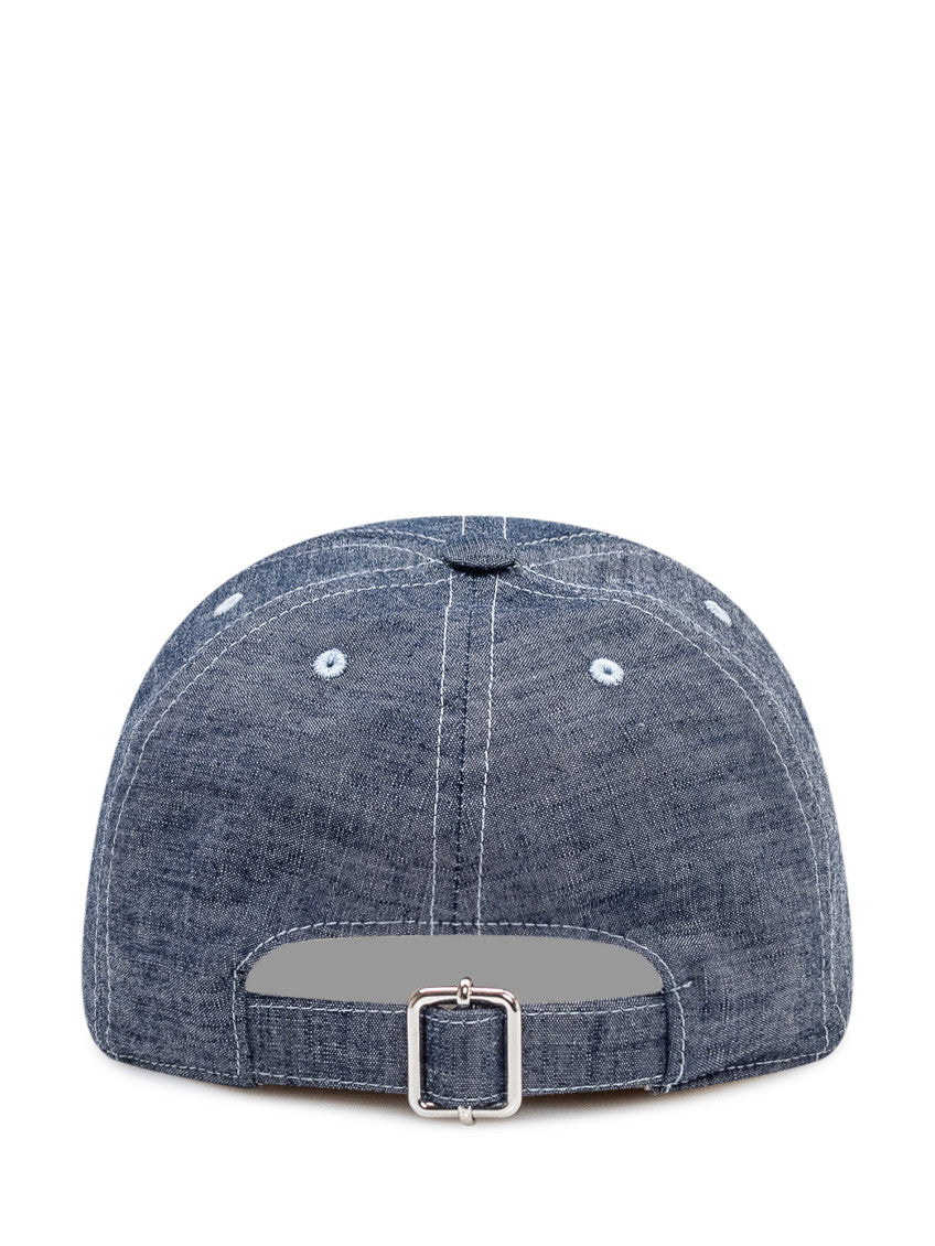 Blue Logo Baseball Hat 3