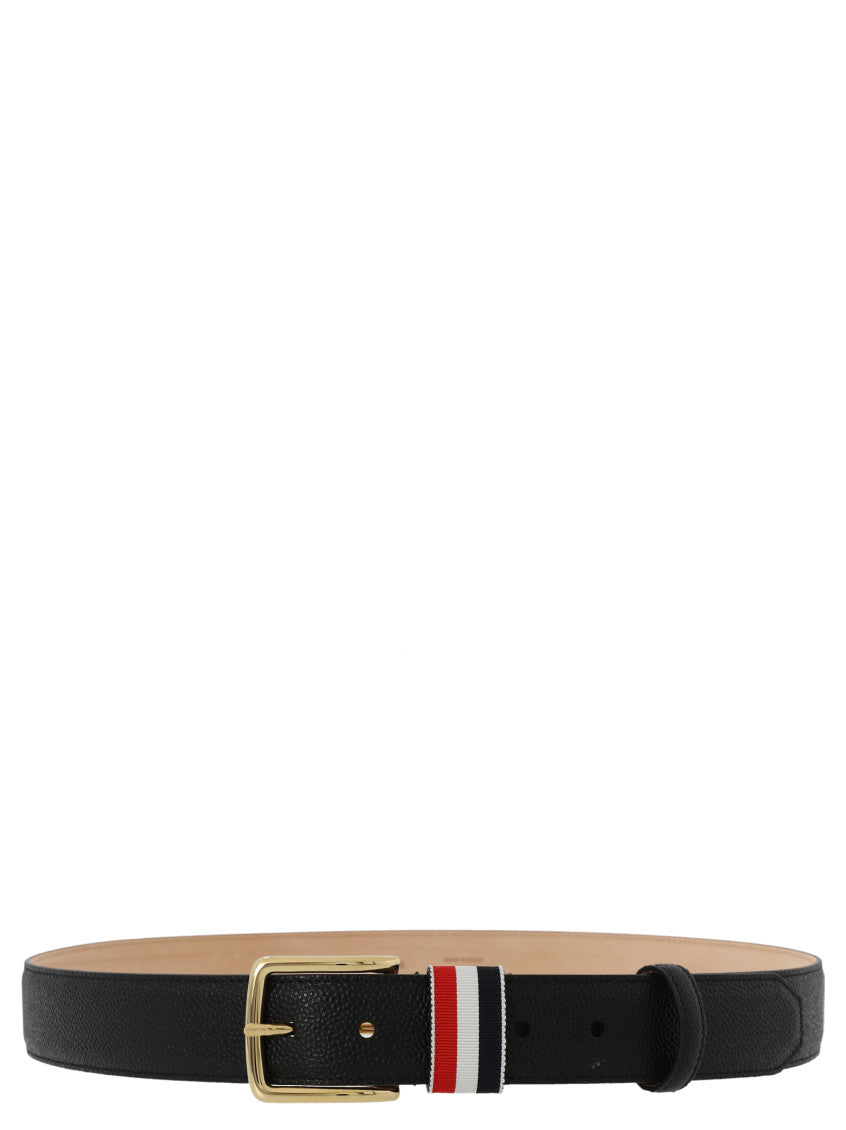 Black 'RWB' leather belt 1