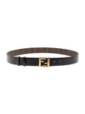 Black FF Logo Reversible Belt 1