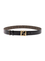 Black FF Logo Reversible Belt 1