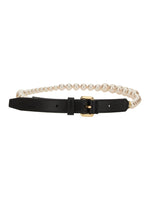 Black Embellished Buckle Belt 1
