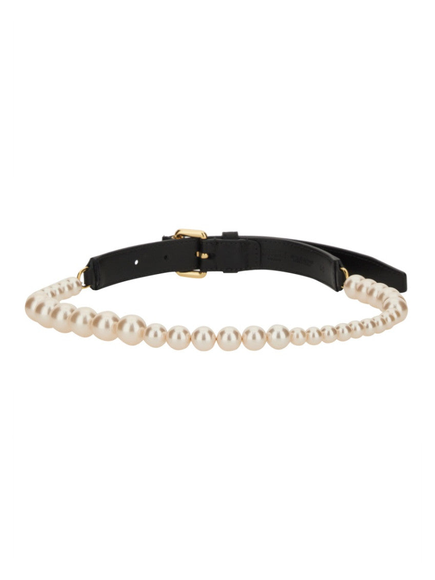 Black Embellished Buckle Belt 2