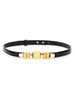 Black Embellished Buckle Belt 1