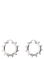 Silver Hoop Earrings 1