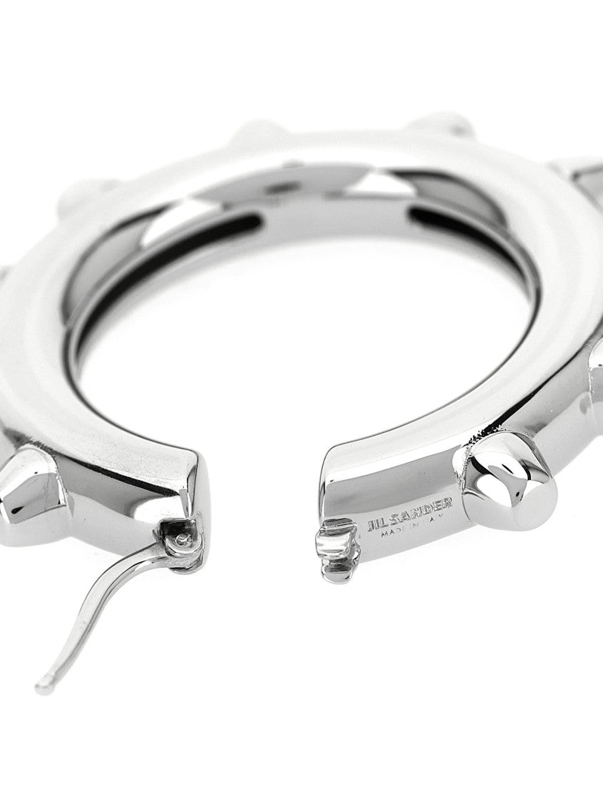 Silver Hoop Earrings 2