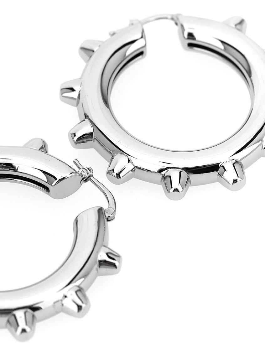 Silver Hoop Earrings 3
