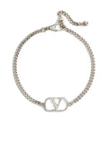 Silver VLogo Signature bracelet 1