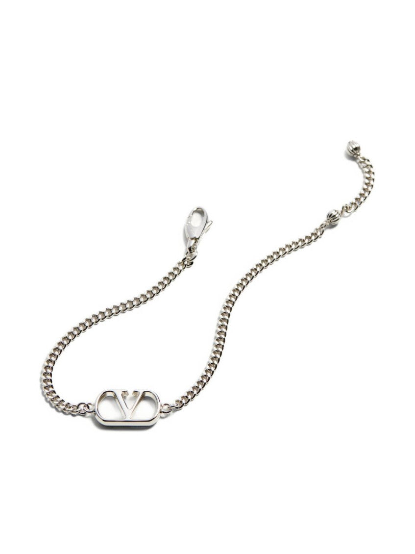 Silver VLogo Signature bracelet 4