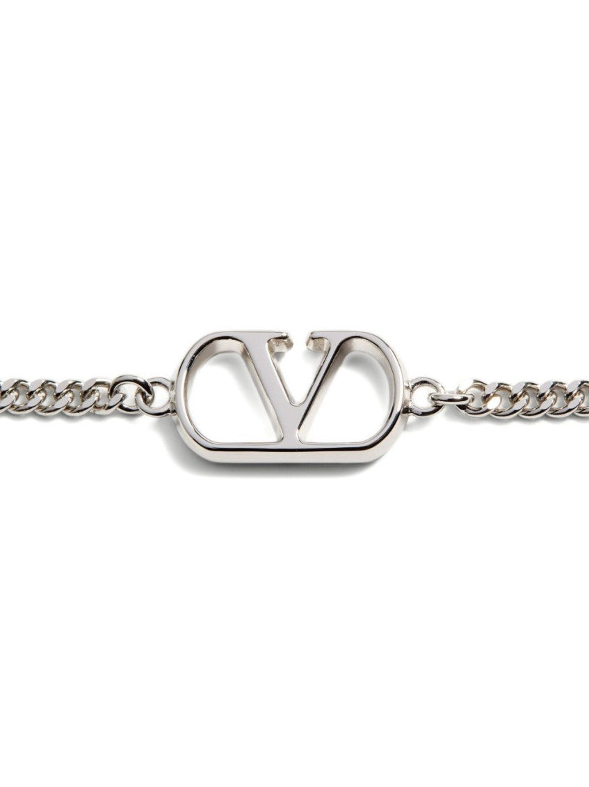 Silver VLogo Signature bracelet 5
