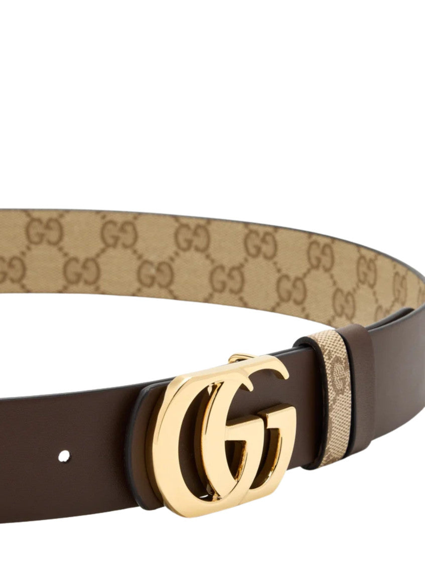 Beige GG Logo Belt 2