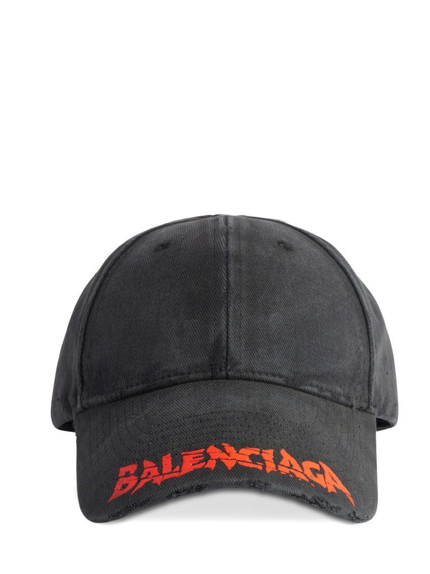 Black Logo Baseball Cap 1
