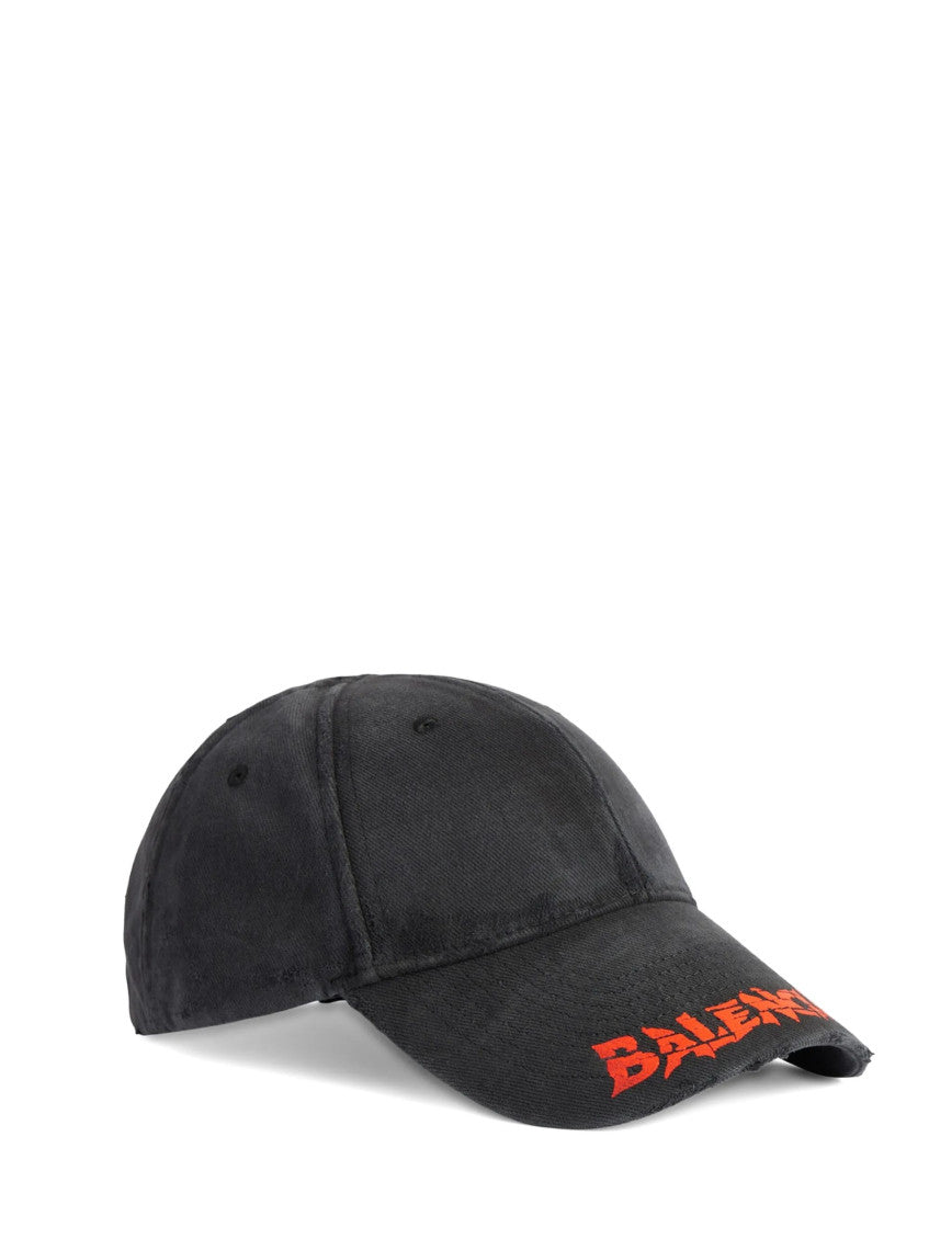 Black Logo Baseball Cap 3