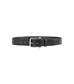 Black Solid Adjustable Belt 1