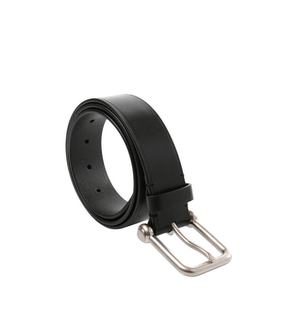 Black Solid Adjustable Belt 2