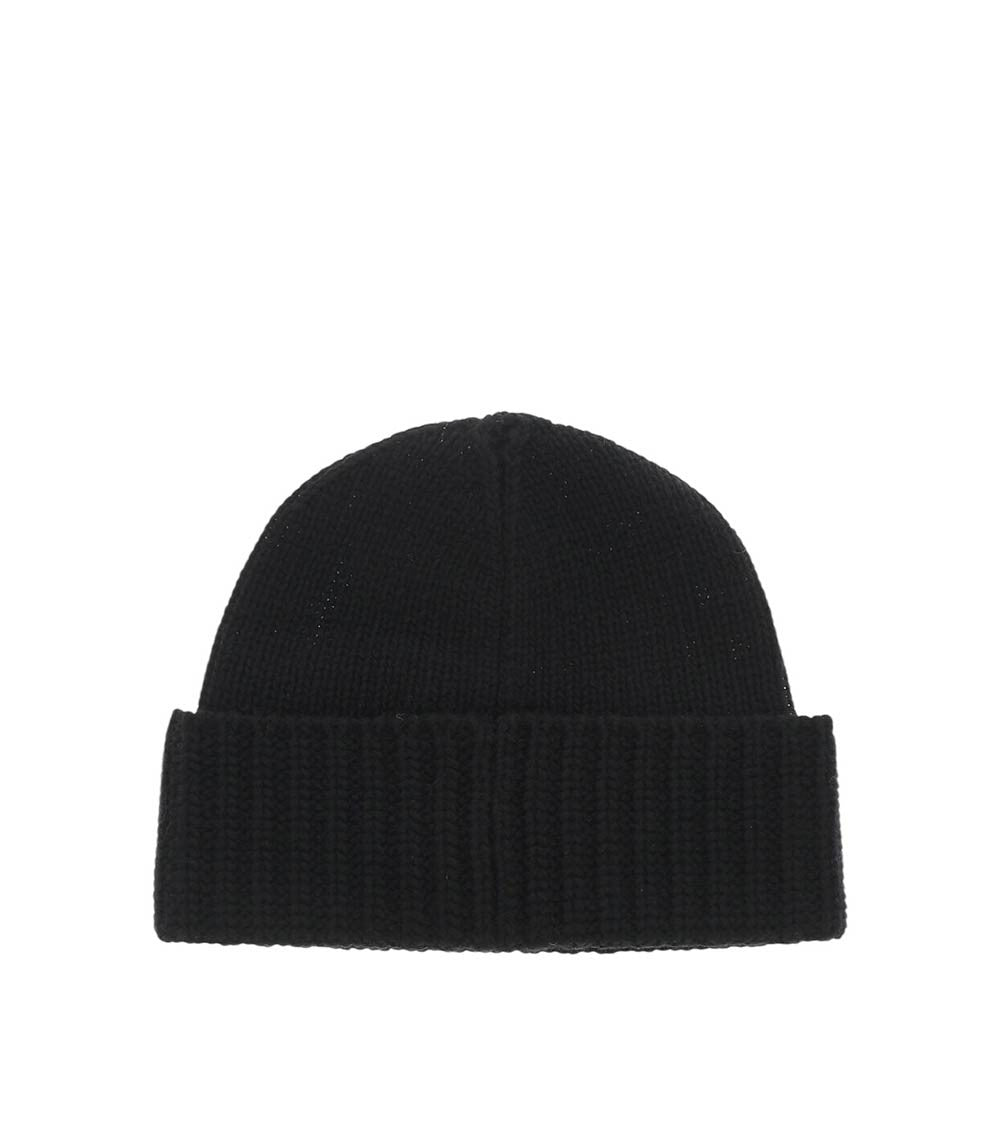 Black Logo Beanies Cap 2