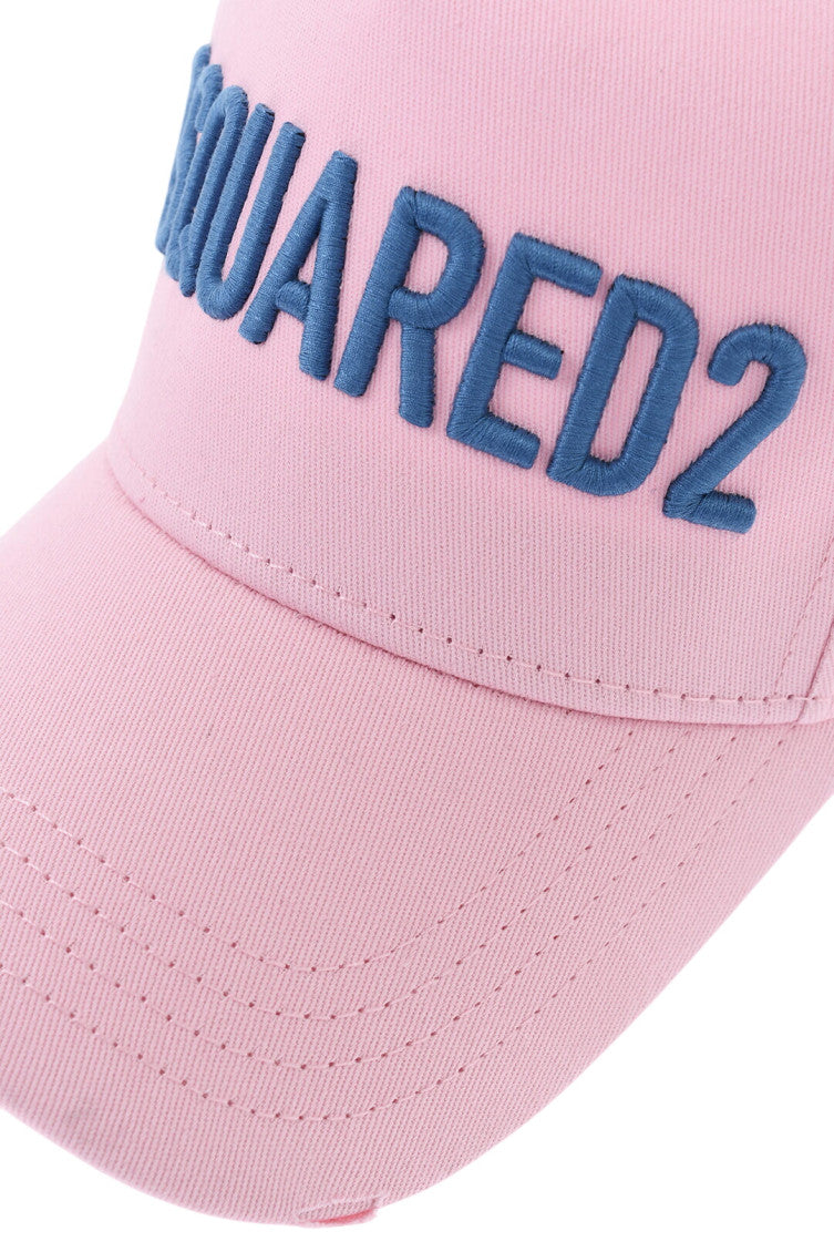 Pink Logo Baseball Cap 3