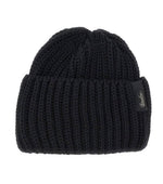 Black Knitted Beanies Cap 1