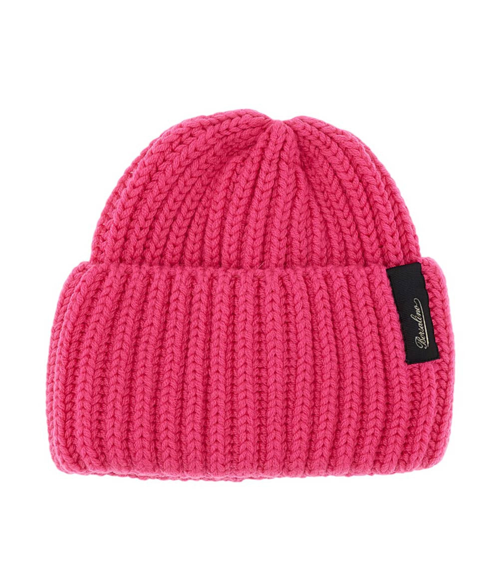 Pink Knitted Beanies Cap 1