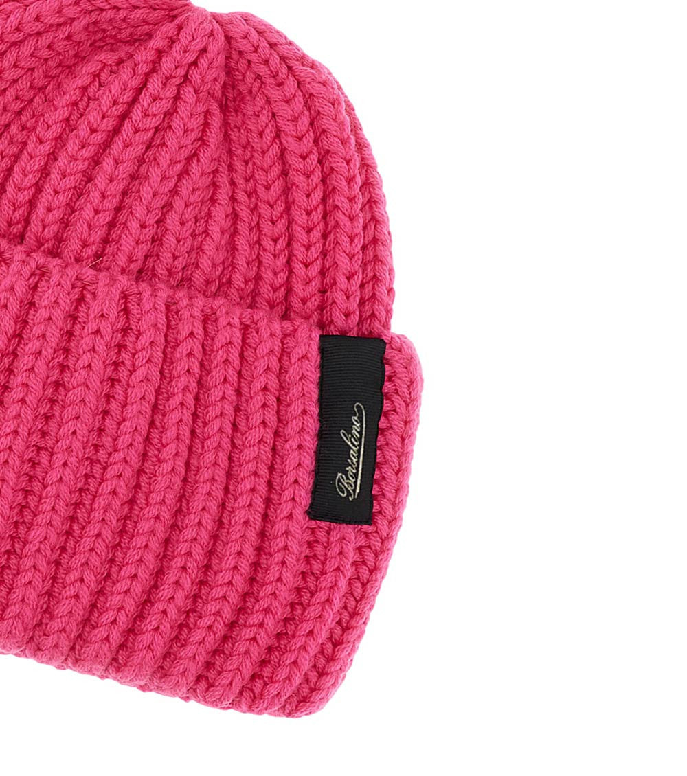 Pink Knitted Beanies Cap 2