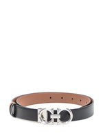 Black Solid Reversible Belt 1