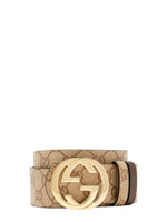 Beige GG Logo Reversible Belt 1