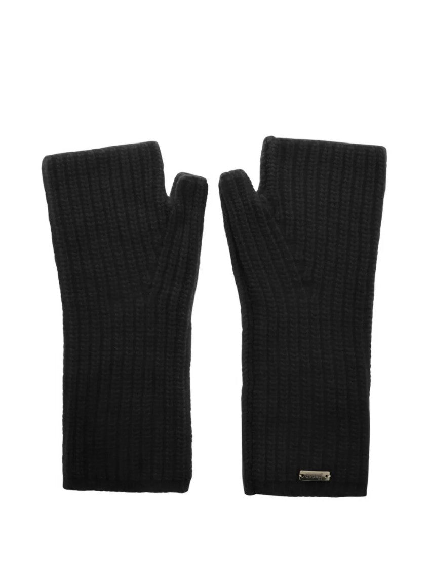 Black Logo Gloves 1