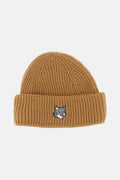 Brown Logo Beanie Hat 1