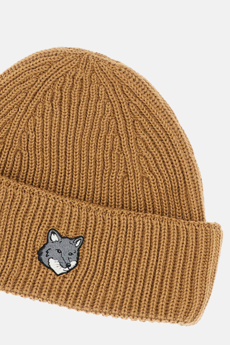 Brown Logo Beanie Hat 2