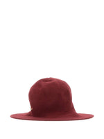 Red Logo Cloche Hat 1